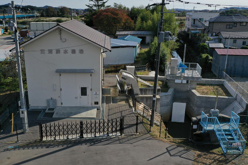 三沼排水機場